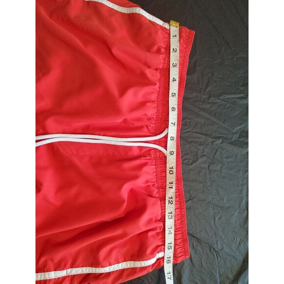 Womens Running Shorts Large Pull On Drawstring Red Lined Activewear H&M - Picture 5 of 8